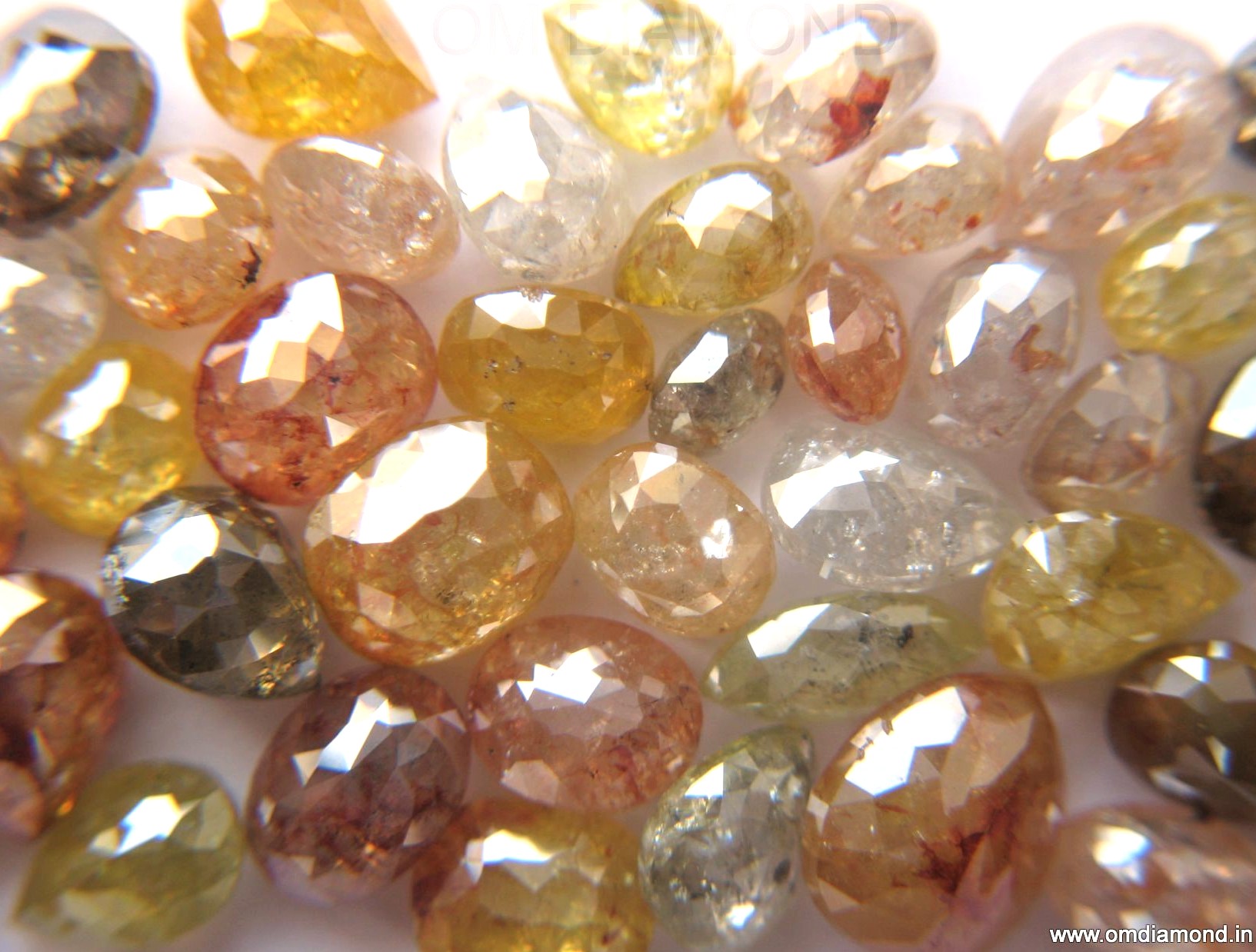 Mix Fancy Colors & Shapes of Diamonds