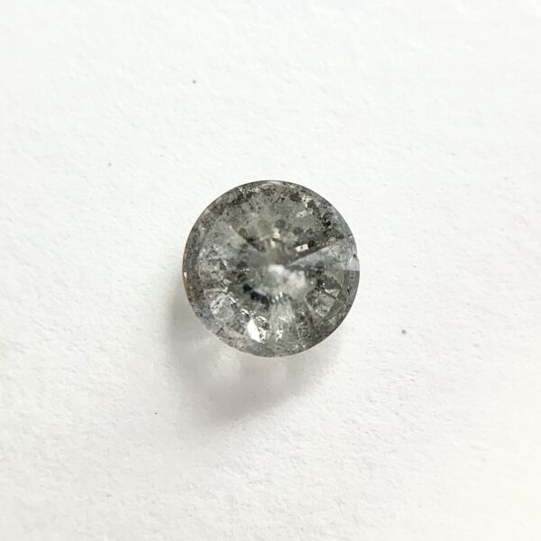 Salt and Pepper Round Brilliant Cut Diamond - Image 4
